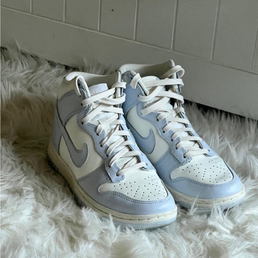 Womens Nike Dunk High Football Grey